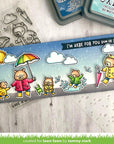 Lawn Fawn - Stencils - Rainy Sky-ScrapbookPal