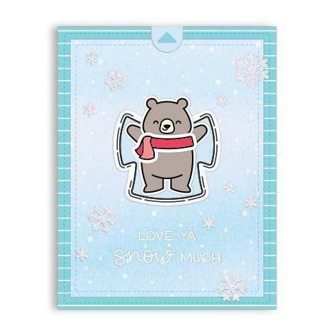 Lawn Fawn - Stencils - Snowy Sky-ScrapbookPal