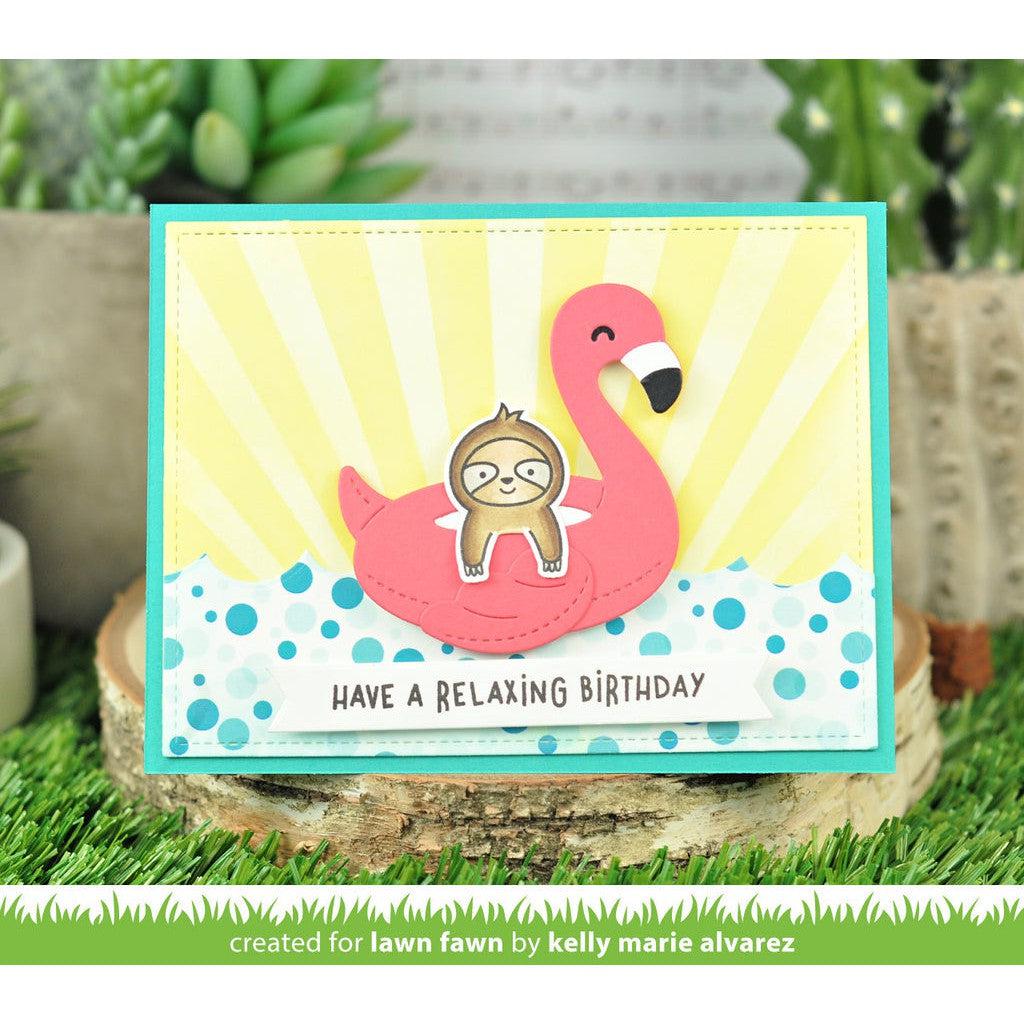 Lawn Fawn - Stencils - Sunray Background-ScrapbookPal