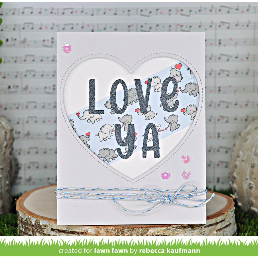 Lawn Fawn - Washi Tape - Elephant Parade-ScrapbookPal