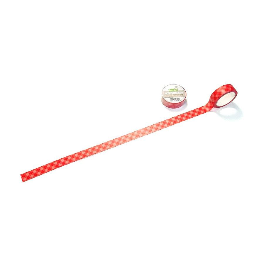 Lawn Fawn - Washi Tape - Pink Gingham-ScrapbookPal