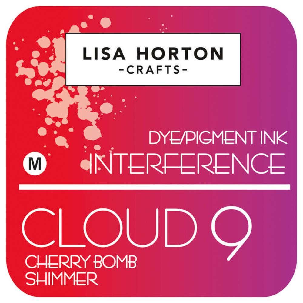 Lisa Horton Crafts - Cloud 9 Interference Ink Pad - Cherry Bomb-ScrapbookPal