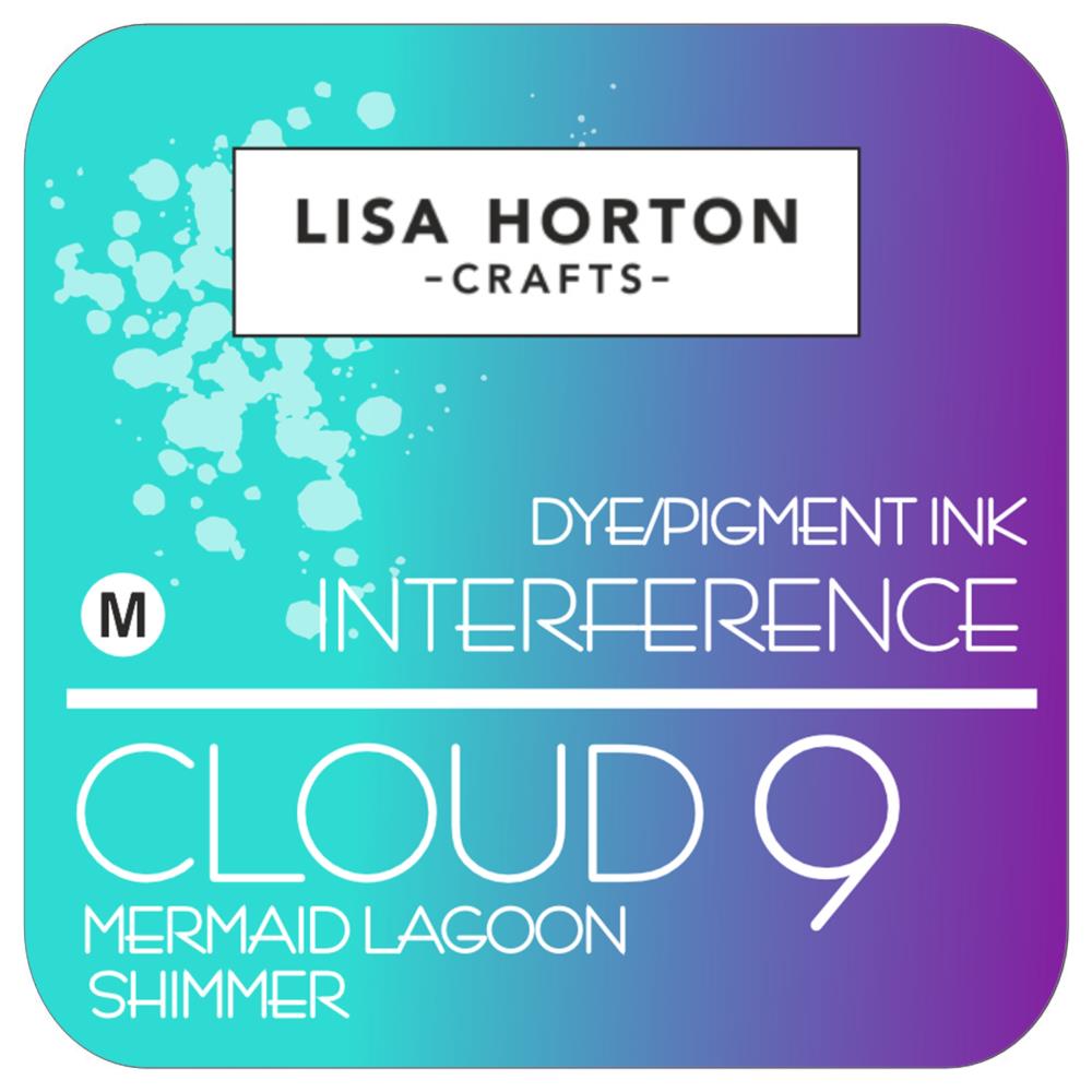 Lisa Horton Crafts - Cloud 9 Interference Ink Pad - Mermaid Lagoon-ScrapbookPal
