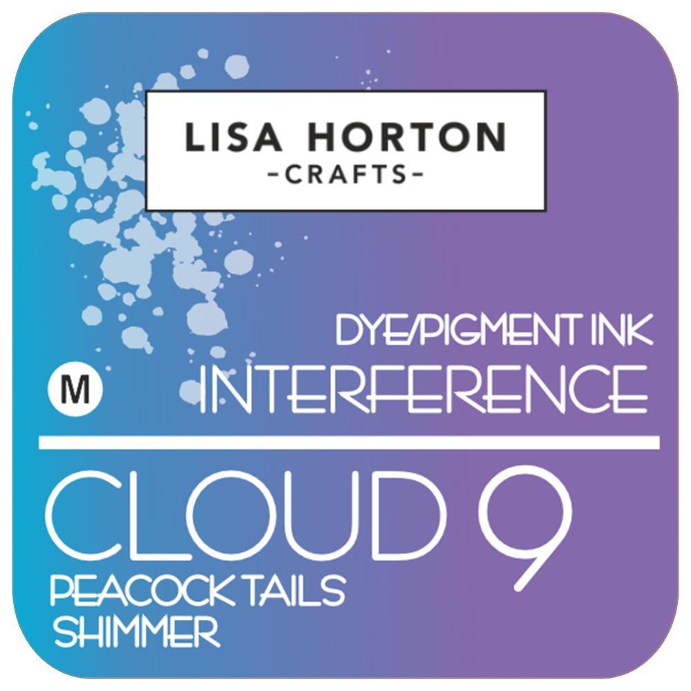 Lisa Horton Crafts - Cloud 9 Interference Ink Pad - Peacock Tails-ScrapbookPal