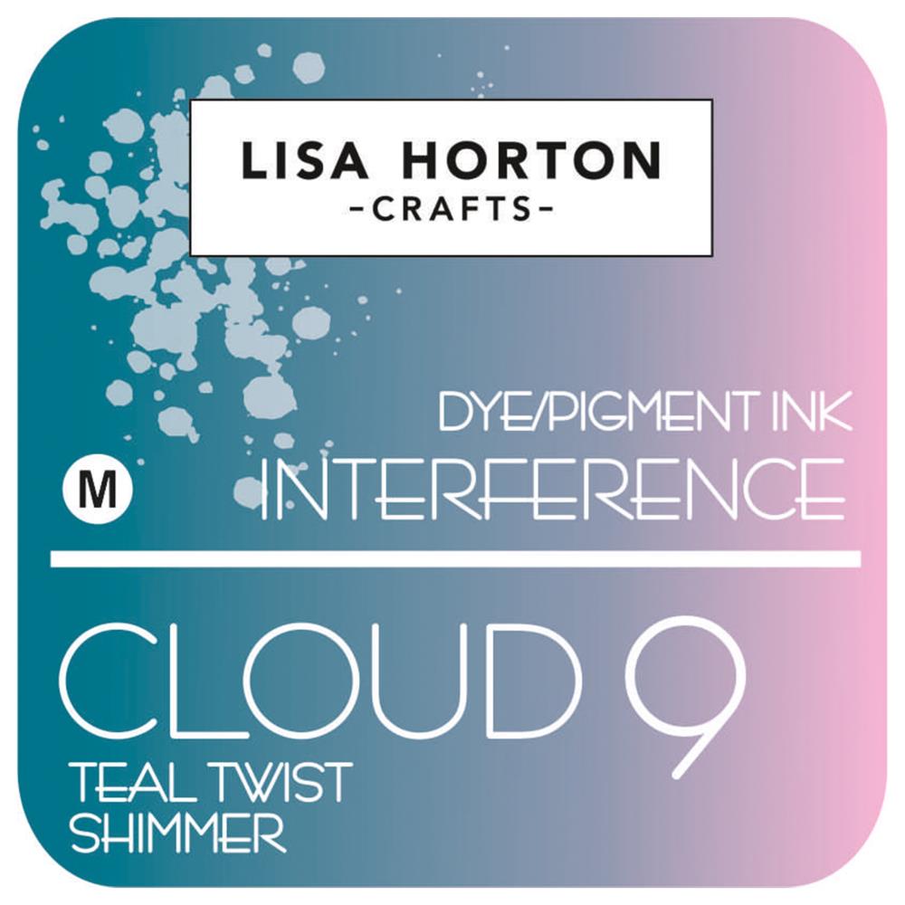 Lisa Horton Crafts - Cloud 9 Interference Ink Pad - Teal Twist-ScrapbookPal