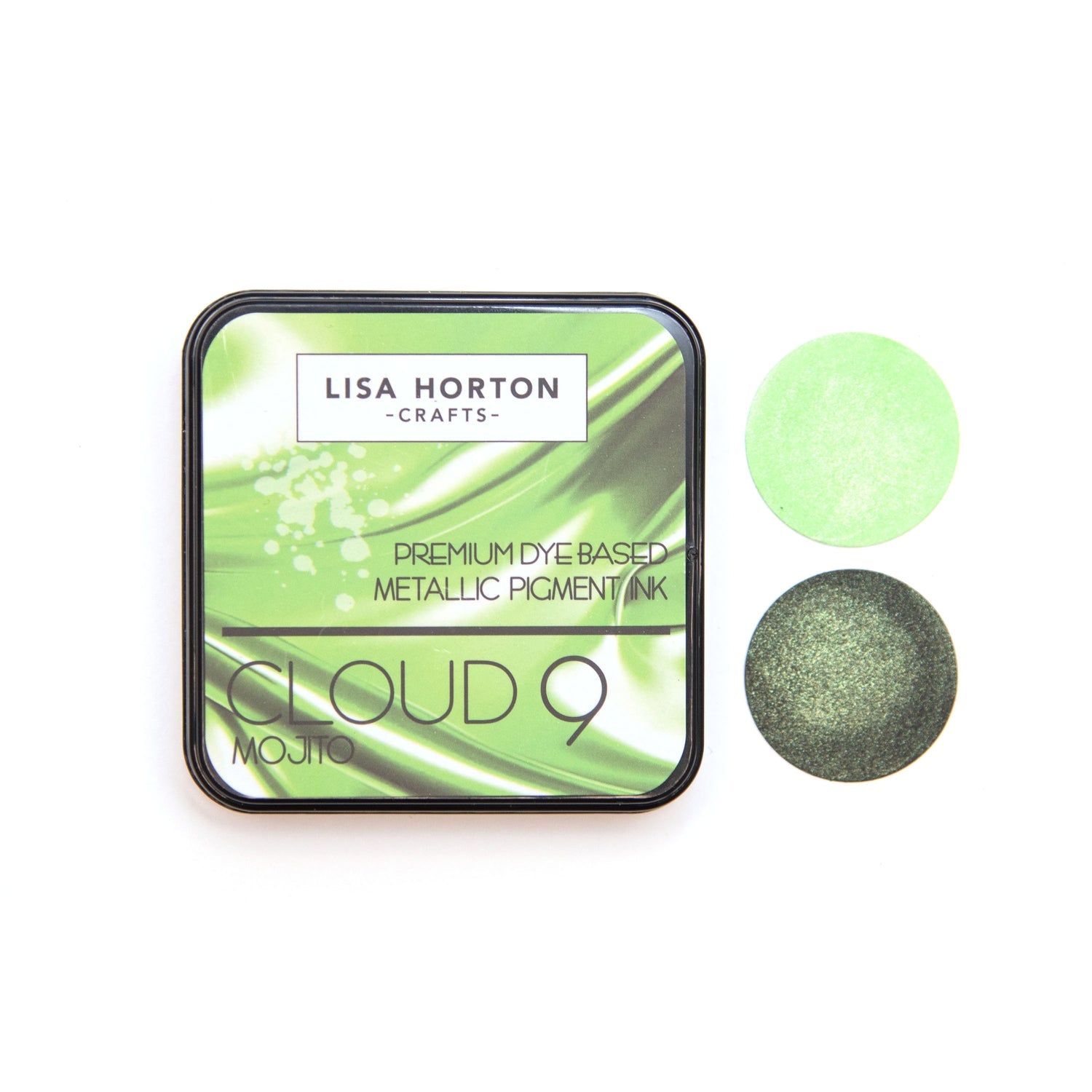 Lisa Horton Crafts - Cloud 9 Metallic Ink Pad - Mojito-ScrapbookPal
