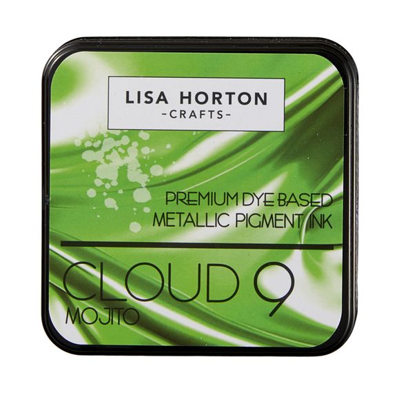 Lisa Horton Crafts - Cloud 9 Metallic Ink Pad - Mojito-ScrapbookPal