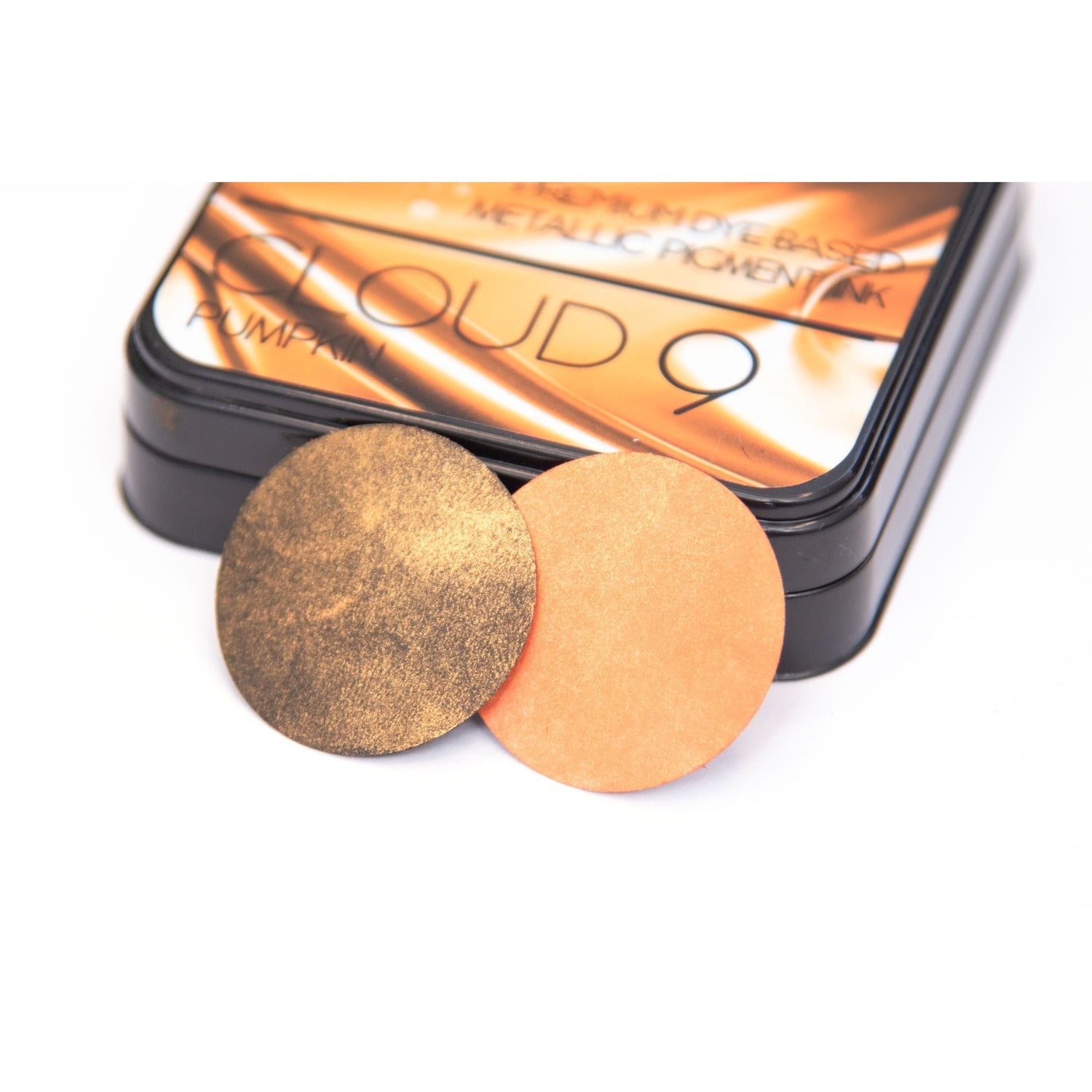 Lisa Horton Crafts - Cloud 9 Metallic Ink Pad - Pumpkin-ScrapbookPal