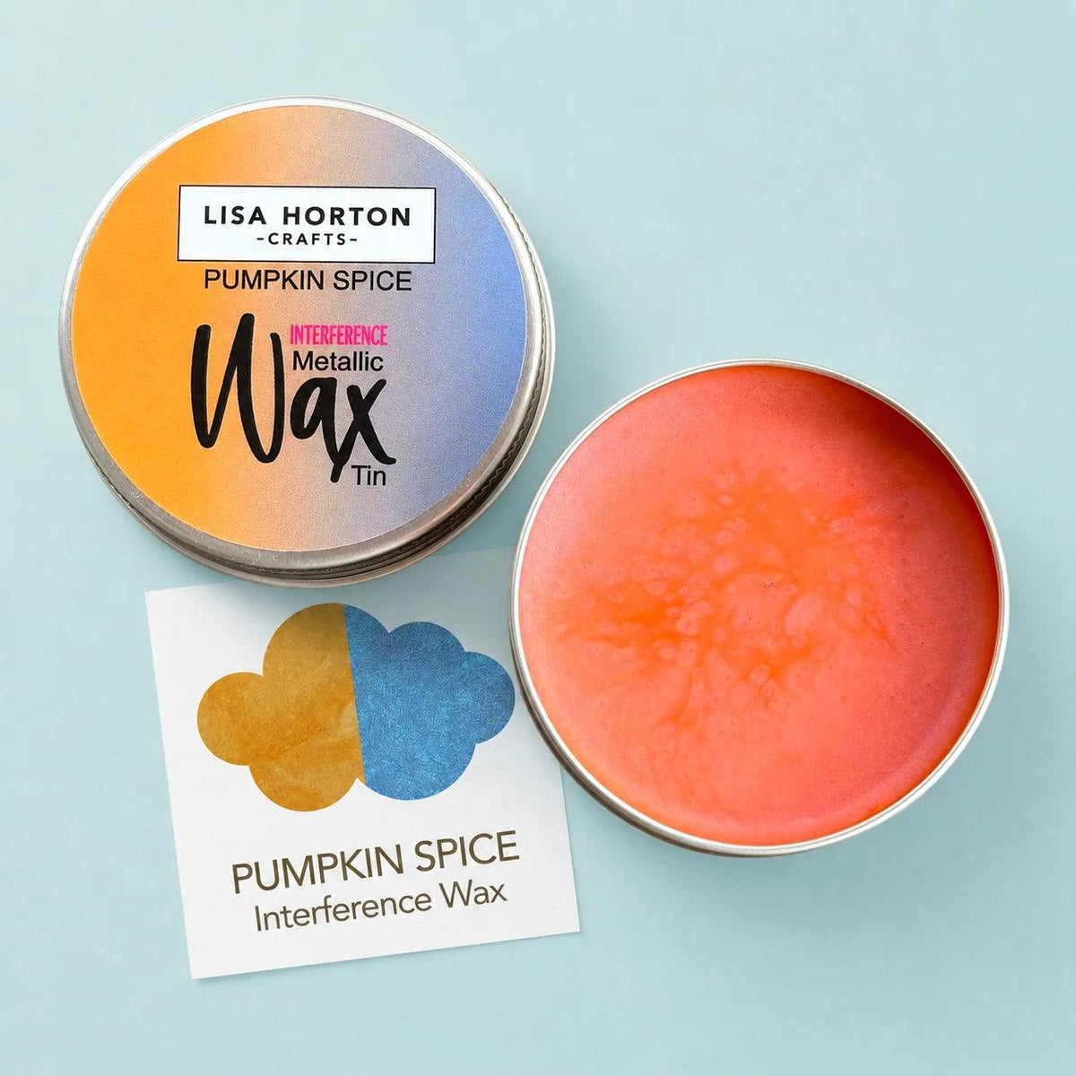 Lisa Horton Crafts - Interference Water Based Wax Tin - Pumpkin Spice-ScrapbookPal