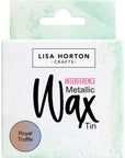 Lisa Horton Crafts - Interference Water Based Wax Tin - Royal Truffle-ScrapbookPal