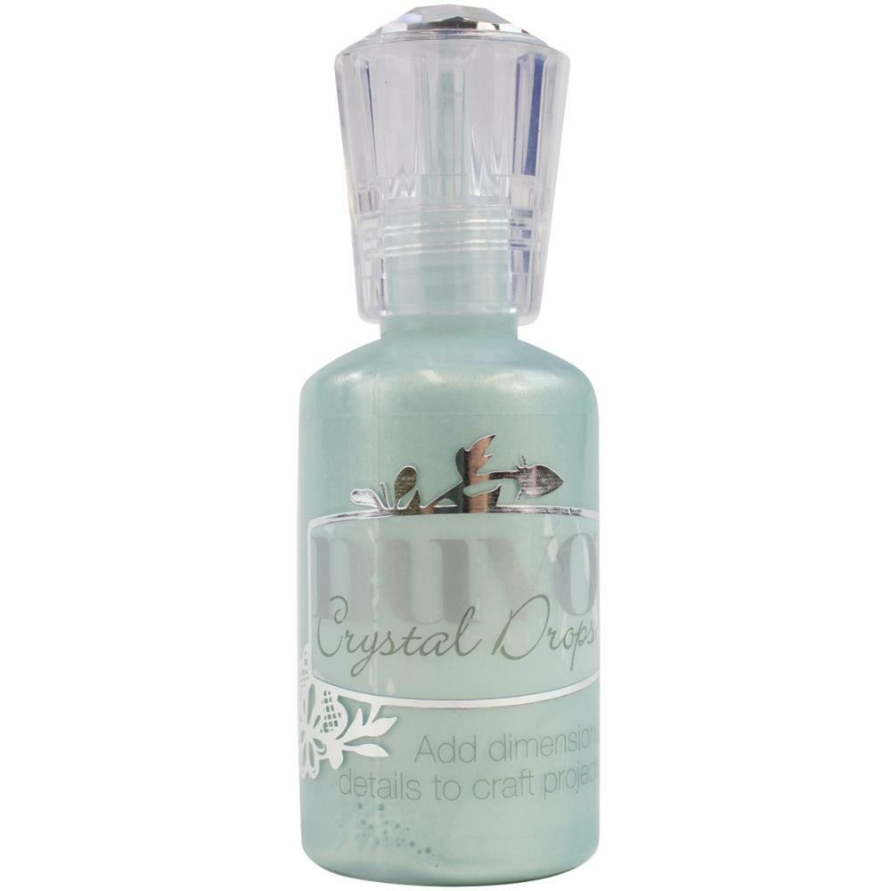 Nuvo - Crystal Drops - Neptune Turquoise-ScrapbookPal