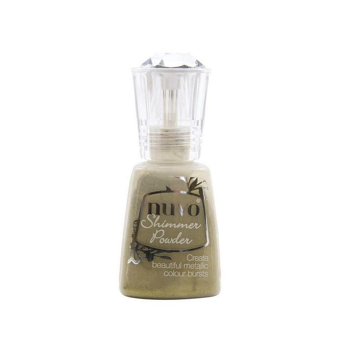 Nuvo - Shimmer Powder - Golden Sparkler-ScrapbookPal