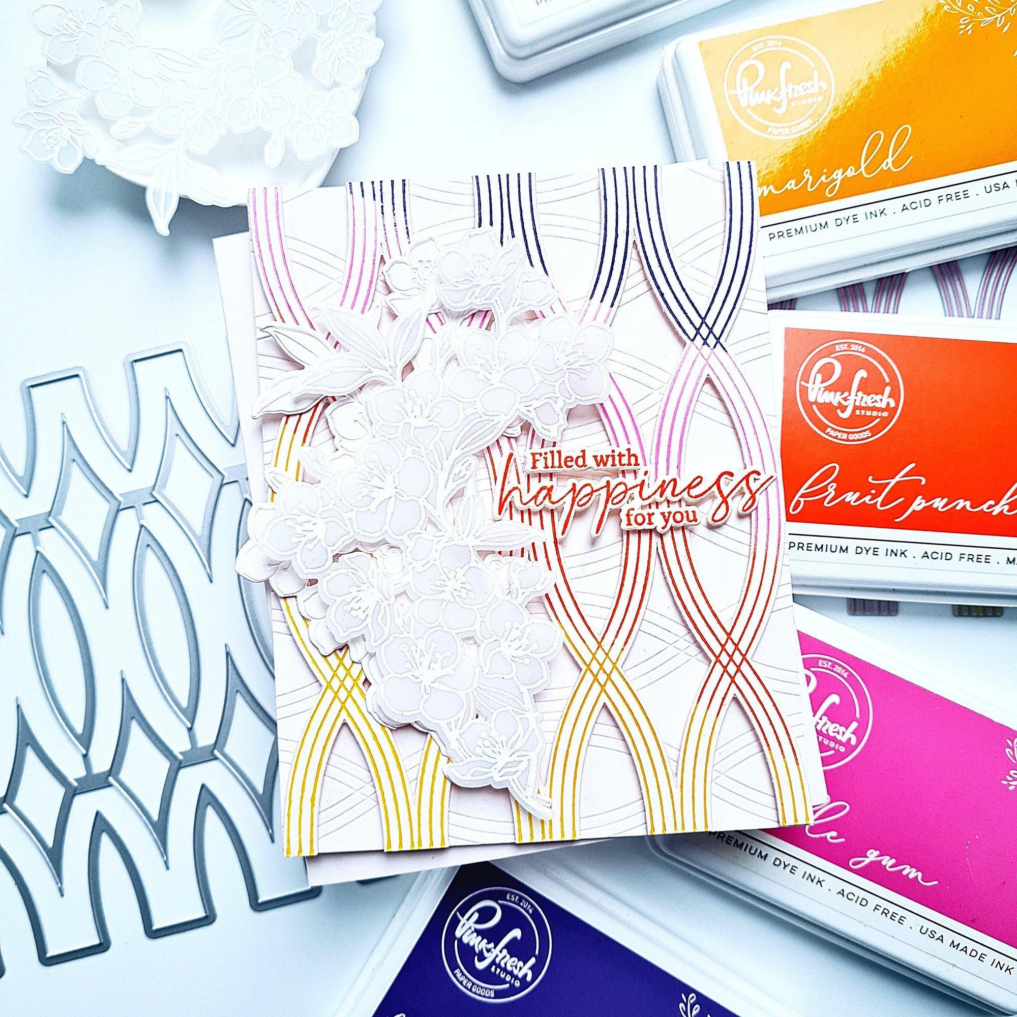 Pinkfresh Studio - Clear Stamps - Beautiful Branch-ScrapbookPal