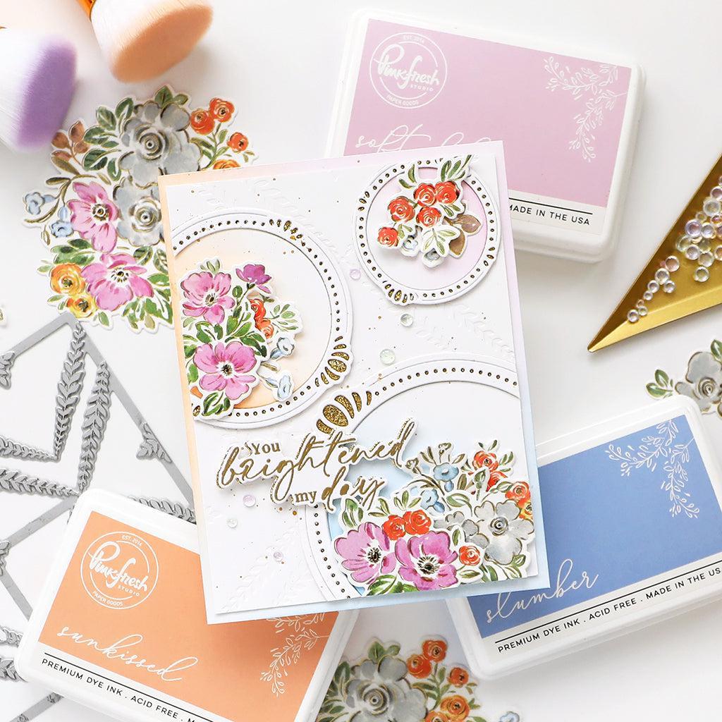 Pinkfresh Studio - Clear Stamps - Blooming Grace-ScrapbookPal