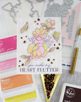 Pinkfresh Studio - Clear Stamps - Butterflies in Bloom-ScrapbookPal