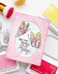 Pinkfresh Studio - Clear Stamps - Butterfly Bliss-ScrapbookPal