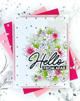 Pinkfresh Studio - Clear Stamps - Cheerful Blossoms-ScrapbookPal