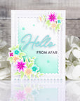 Pinkfresh Studio - Clear Stamps - Cheerful Blossoms-ScrapbookPal