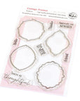 Pinkfresh Studio - Clear Stamps - Cottage Frames-ScrapbookPal