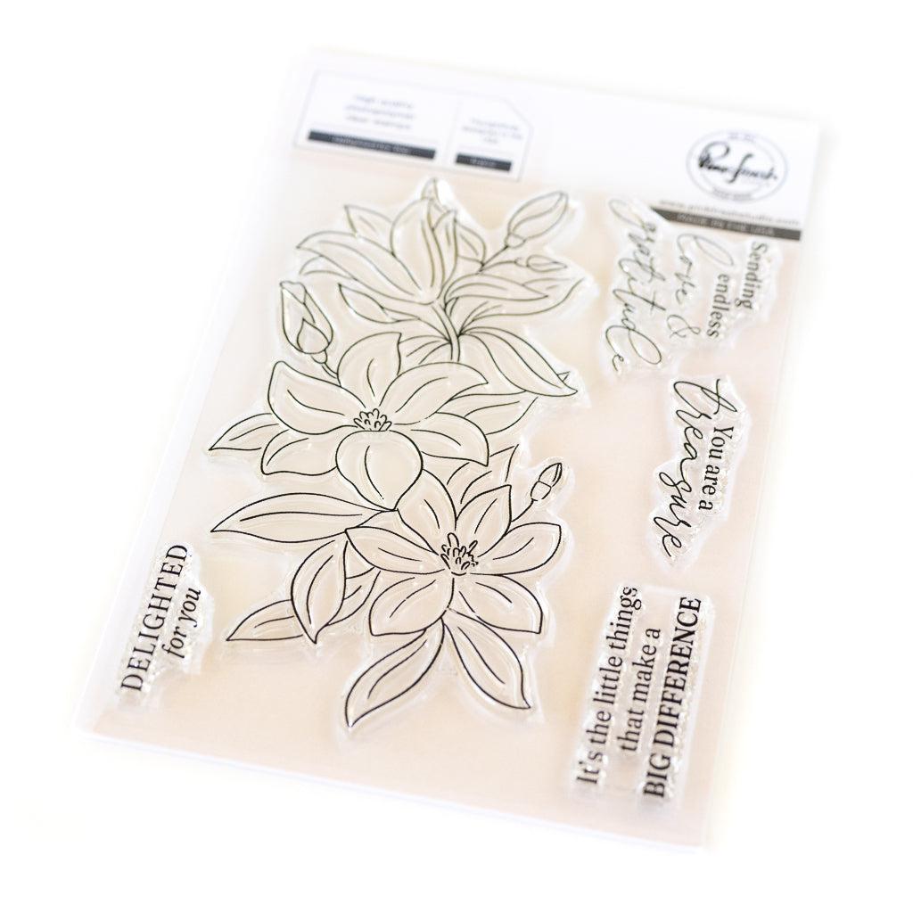 Pinkfresh Studio - Clear Stamps - Delighted For You-ScrapbookPal