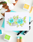 Pinkfresh Studio - Clear Stamps - Floral Daydream-ScrapbookPal