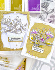 Pinkfresh Studio - Clear Stamps - Kindness In Bloom-ScrapbookPal