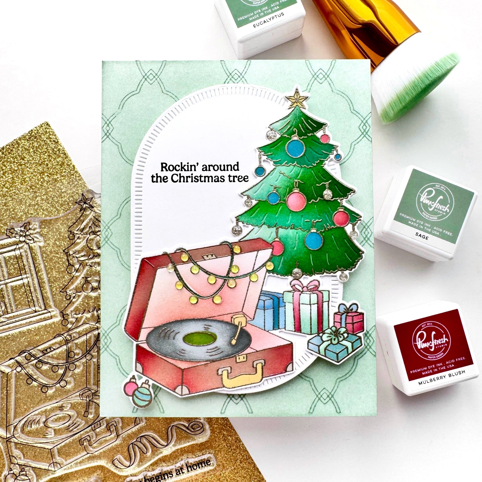 Pinkfresh Studio - Stencils - Merry Melodies-ScrapbookPal