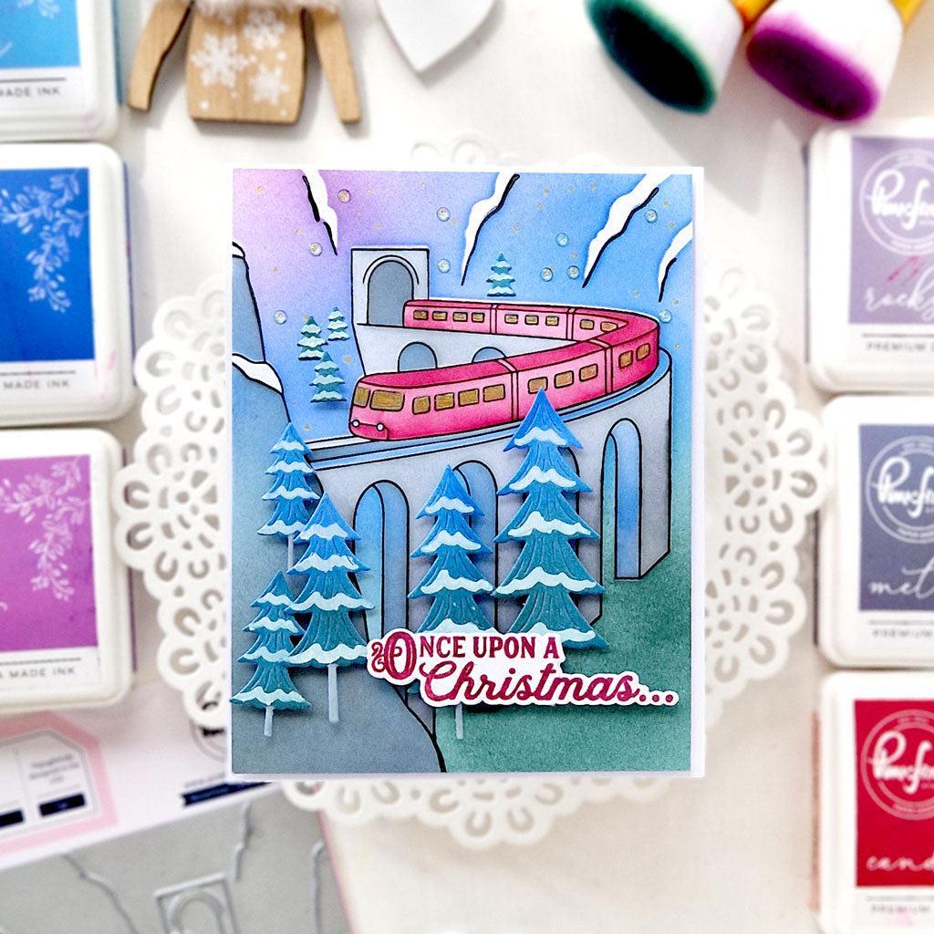 Pinkfresh Studio - Clear Stamps - Once Upon a Holiday-ScrapbookPal