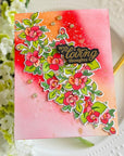 Pinkfresh Studio - Clear Stamps - Petal Poise-ScrapbookPal