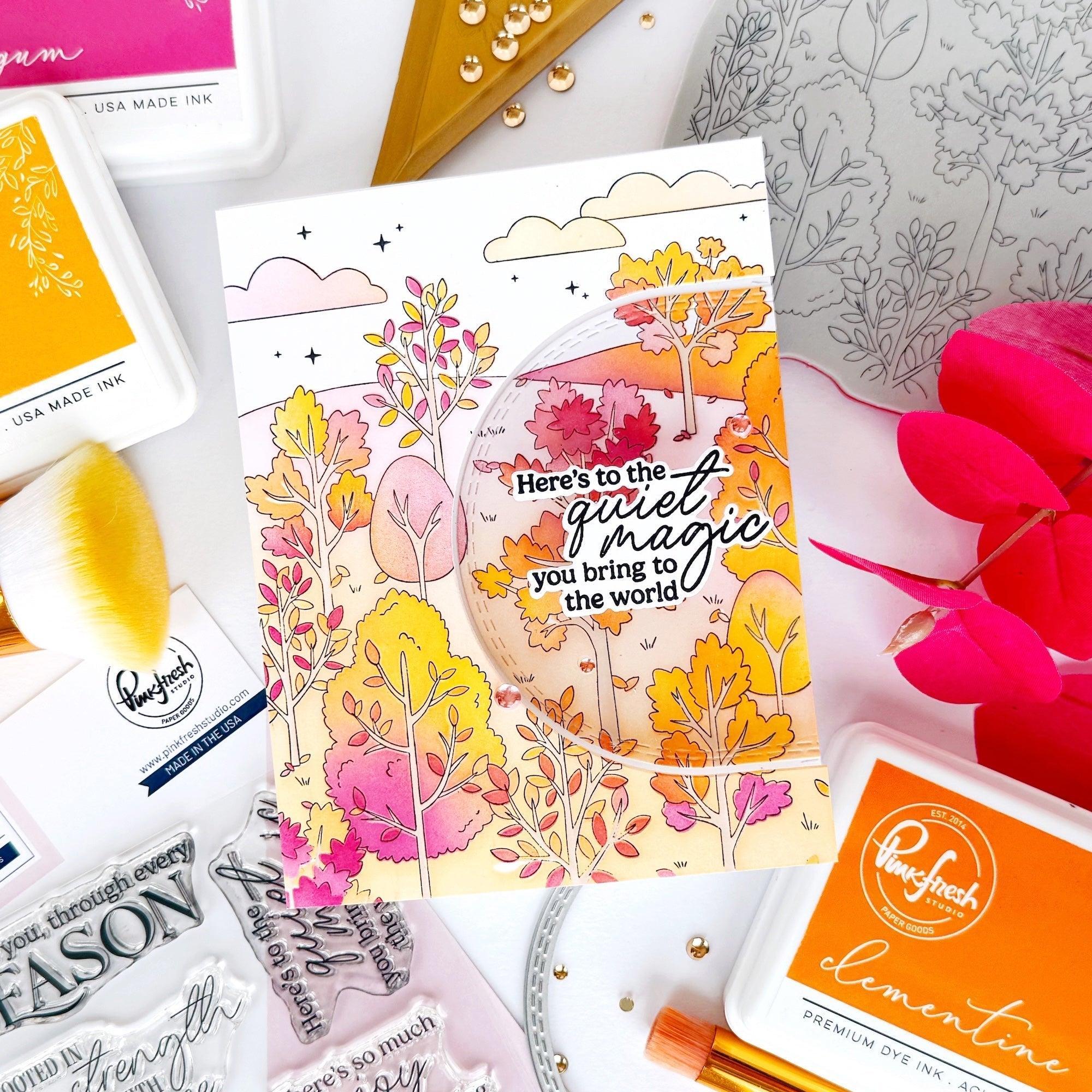 Pinkfresh Studio - Clear Stamps - Rooted in Wonder-ScrapbookPal