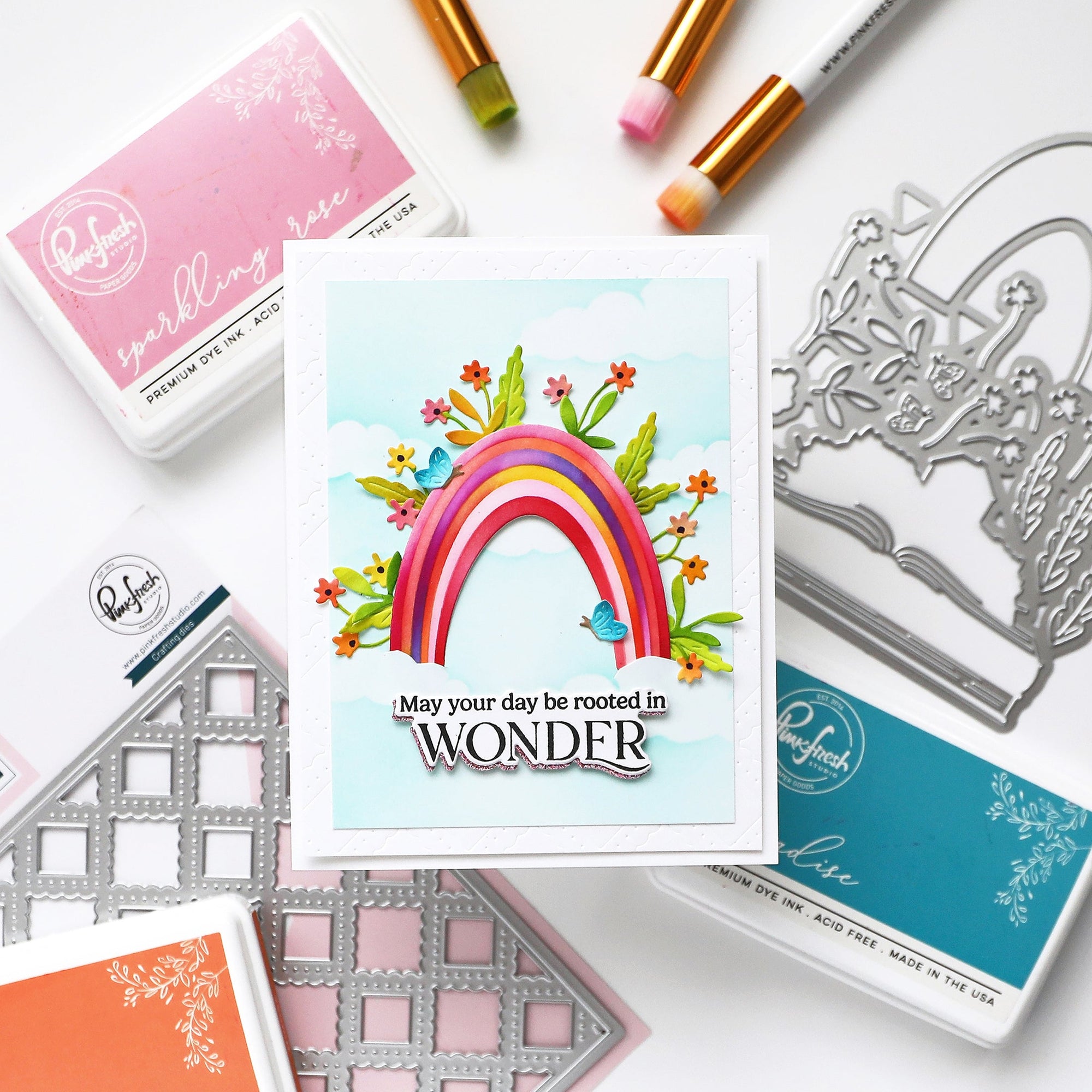 Pinkfresh Studio - Clear Stamps - Rooted in Wonder-ScrapbookPal