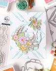 Pinkfresh Studio - Clear Stamps - Steeped in Kindness-ScrapbookPal
