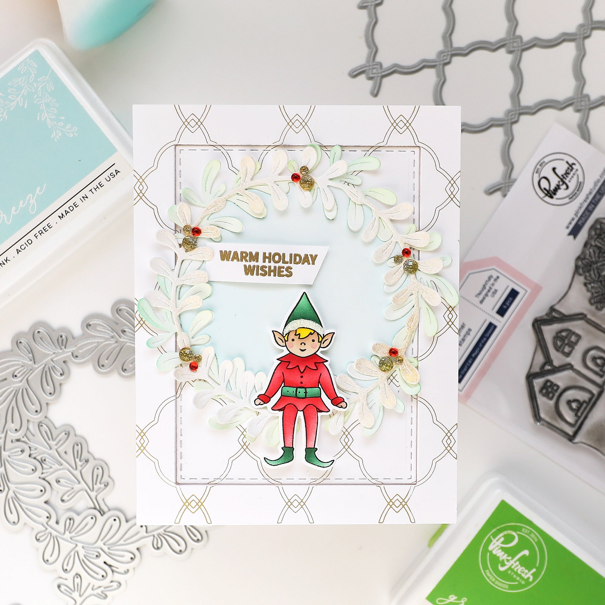 Pinkfresh Studio - Stencils - The Shelf Edit: Magic of the Season-ScrapbookPal
