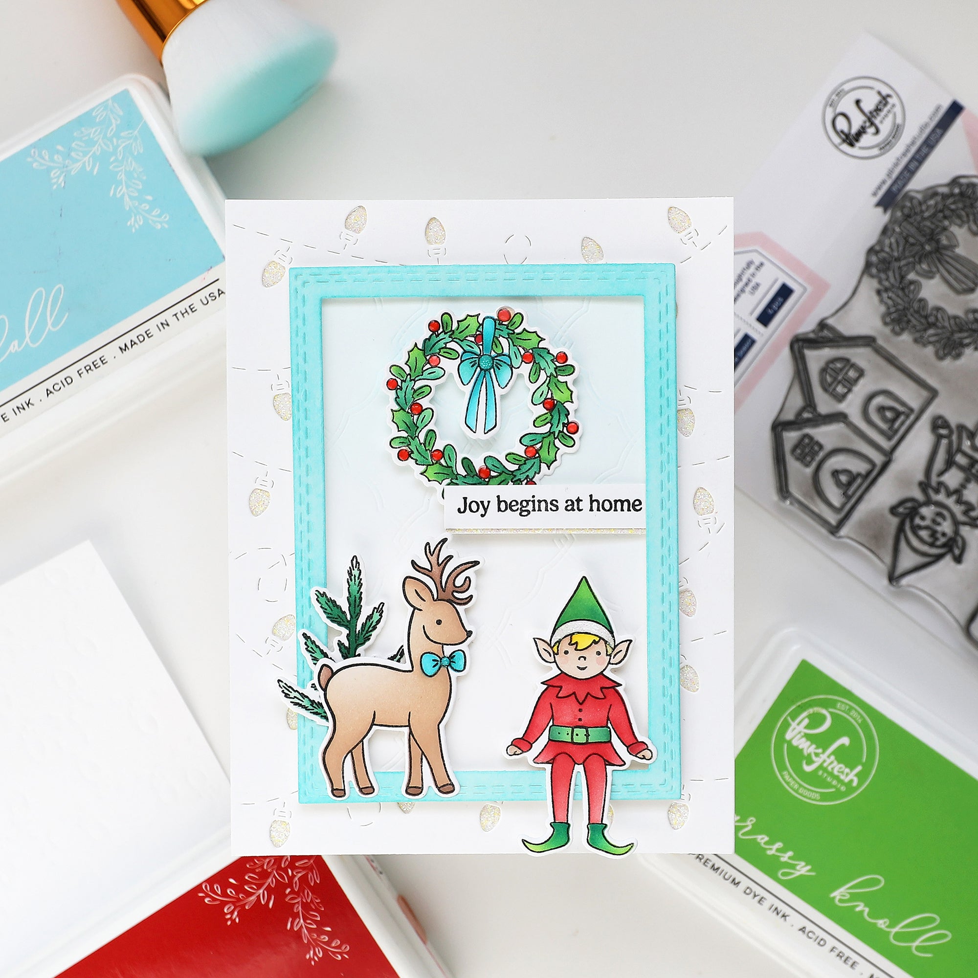 Pinkfresh Studio - Stencils - The Shelf Edit: Magic of the Season-ScrapbookPal