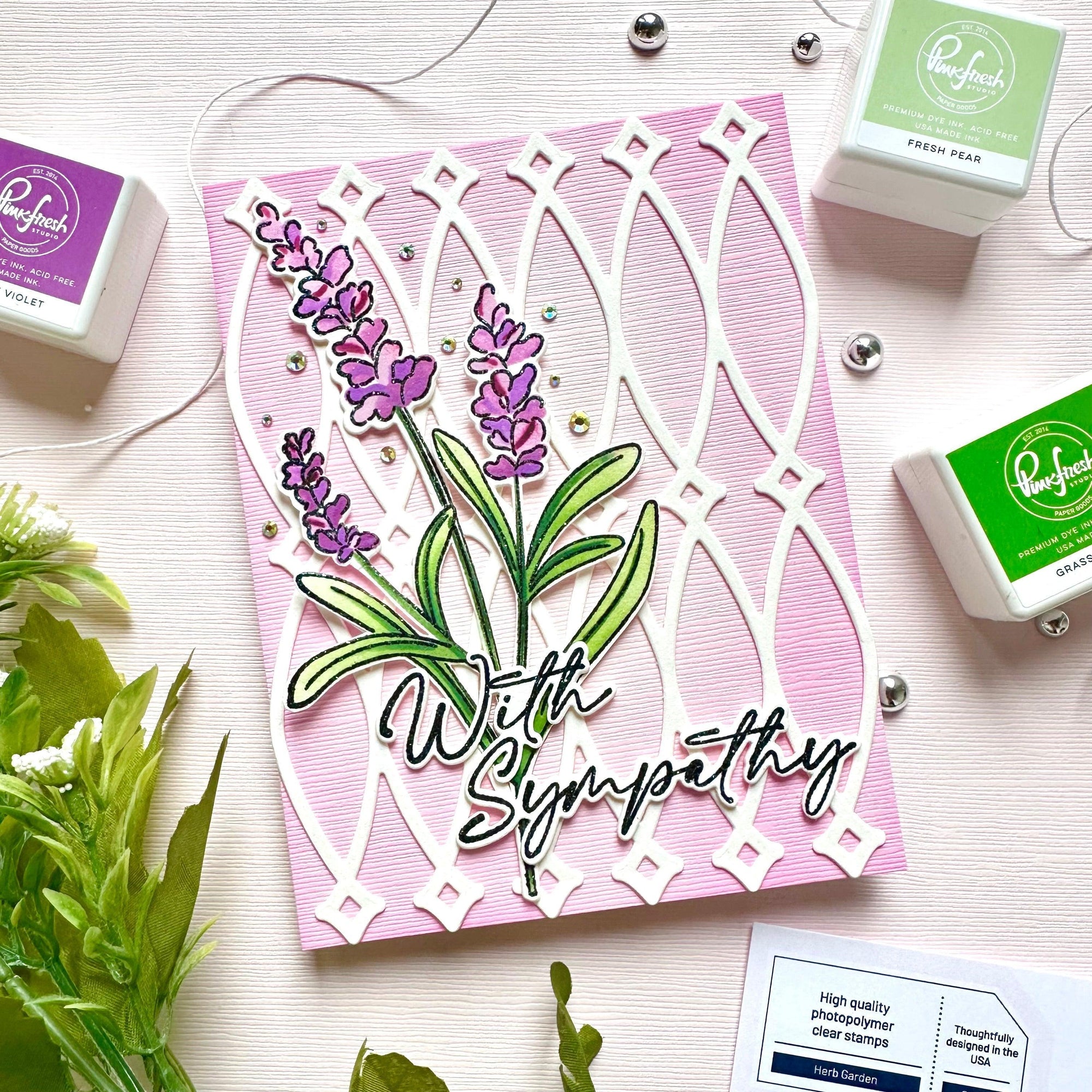 Pinkfresh Studio - Clear Stamps - Thinking of You-ScrapbookPal