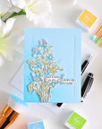 Pinkfresh Studio - Clear Stamps - Whispering Daffodils-ScrapbookPal