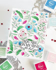 Pinkfresh Studio - Cling Stamps - Bloomscape-ScrapbookPal