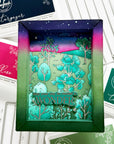 Pinkfresh Studio - Stencils - Dreamer's Forest-ScrapbookPal