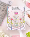 Pinkfresh Studio - Dies - Art Deco Floral Arch-ScrapbookPal