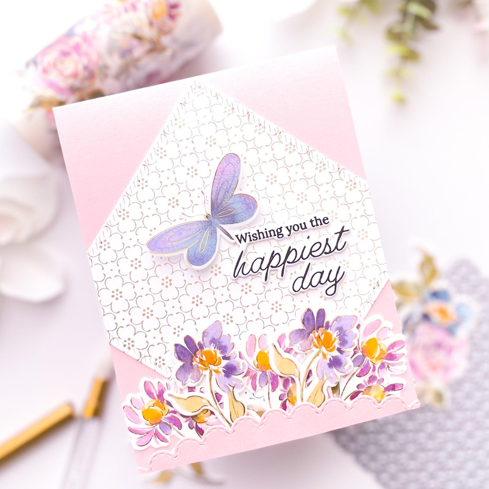 Pinkfresh Studio - Dies - Artsy Floral-ScrapbookPal