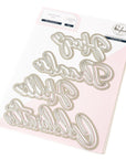 Pinkfresh Studio - Dies - Basic Sentiments-ScrapbookPal