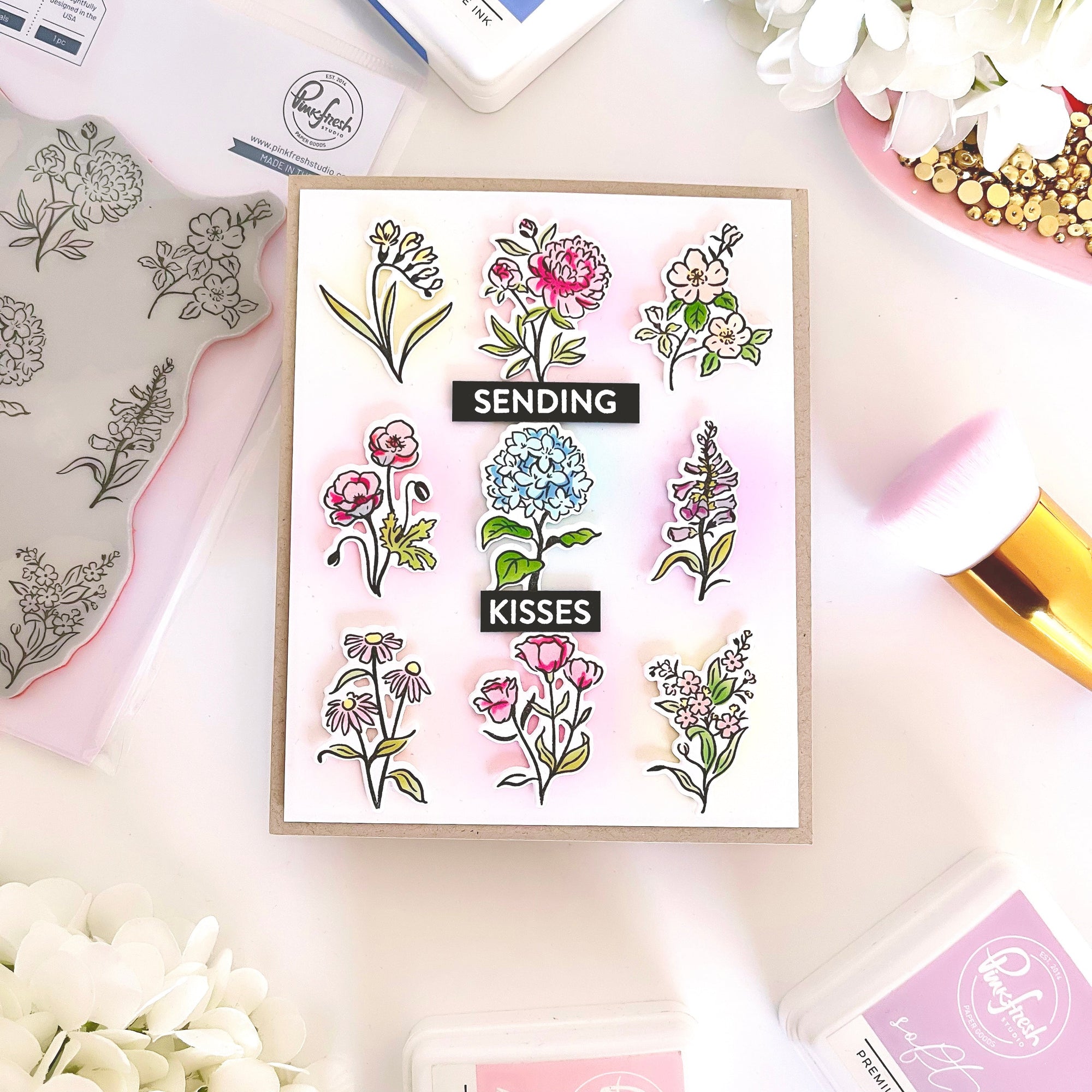 Pinkfresh Studio - Dies - Beautiful Botanicals-ScrapbookPal