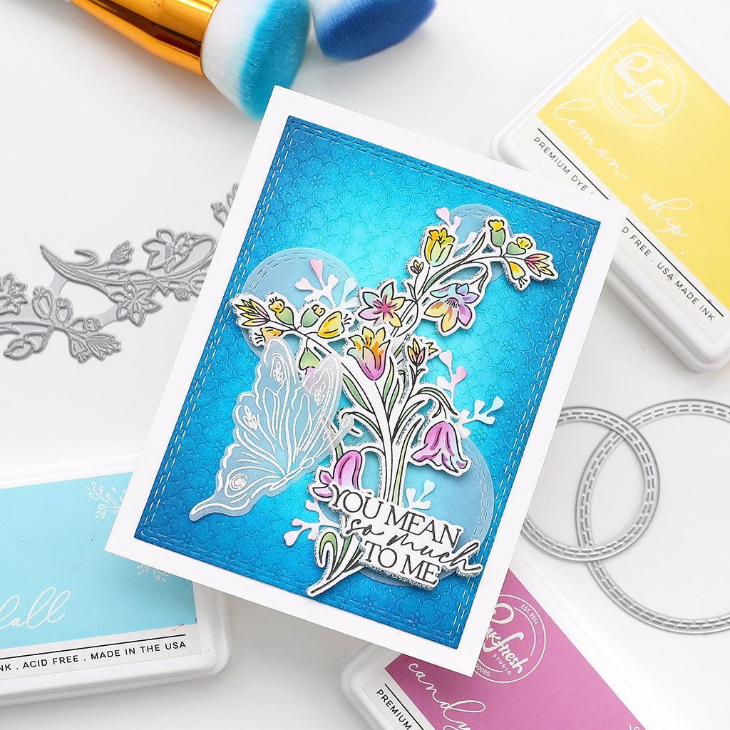 Pinkfresh Studio - Stencils - Beautiful Soul-ScrapbookPal