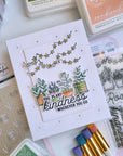 Pinkfresh Studio - Dies - Bloomlight Stitches Coverplate-ScrapbookPal