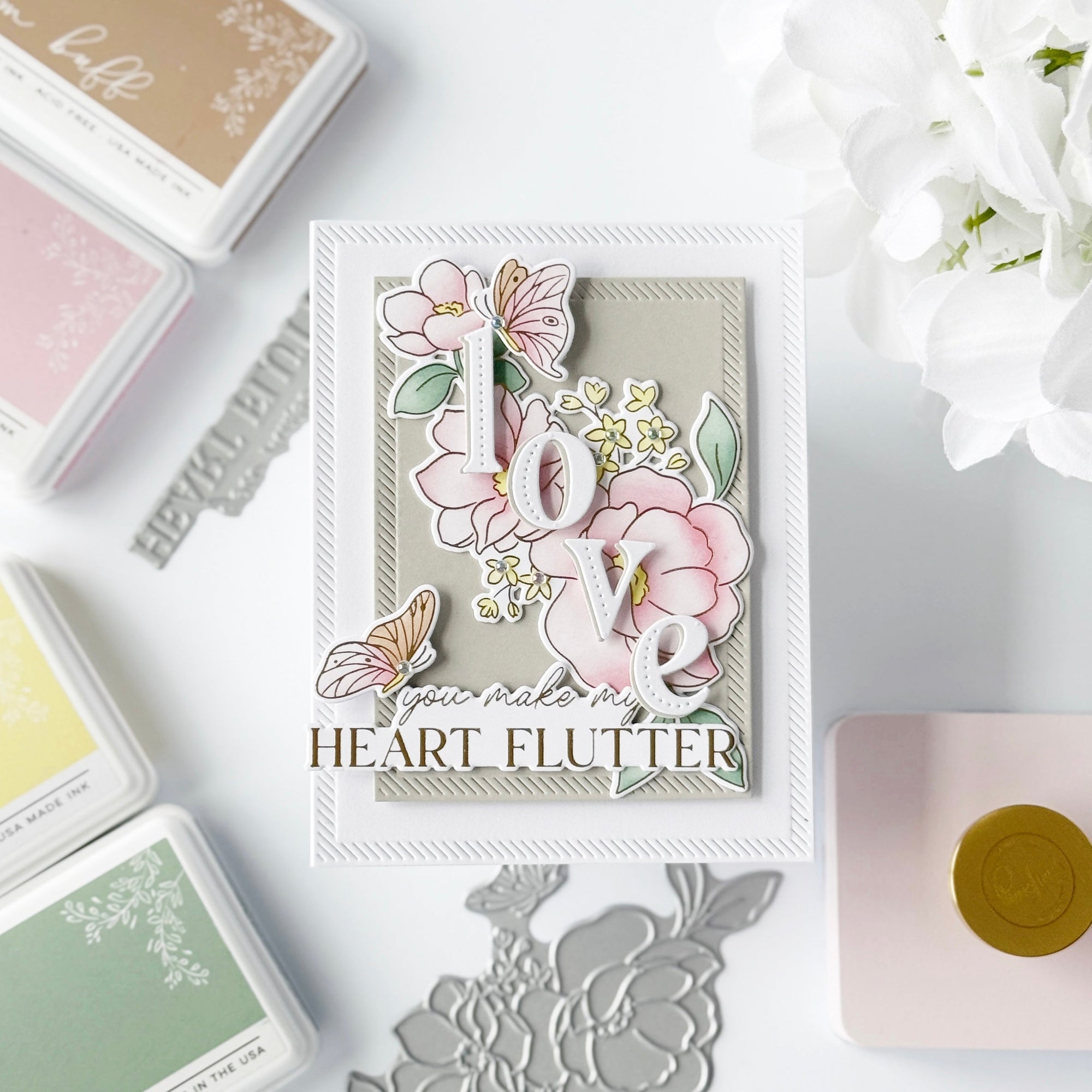 Pinkfresh Studio - Dies - Butterflies in Bloom-ScrapbookPal