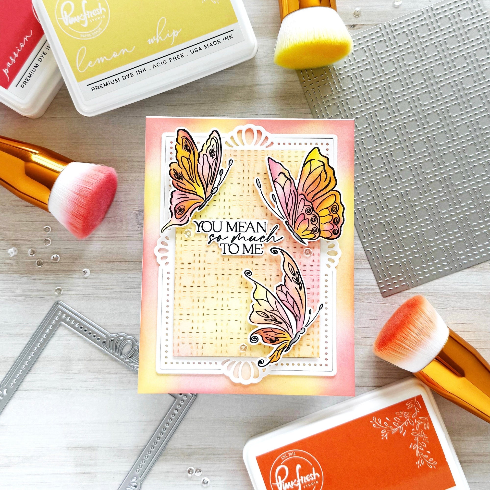 Pinkfresh Studio - Dies - Butterfly Bliss-ScrapbookPal