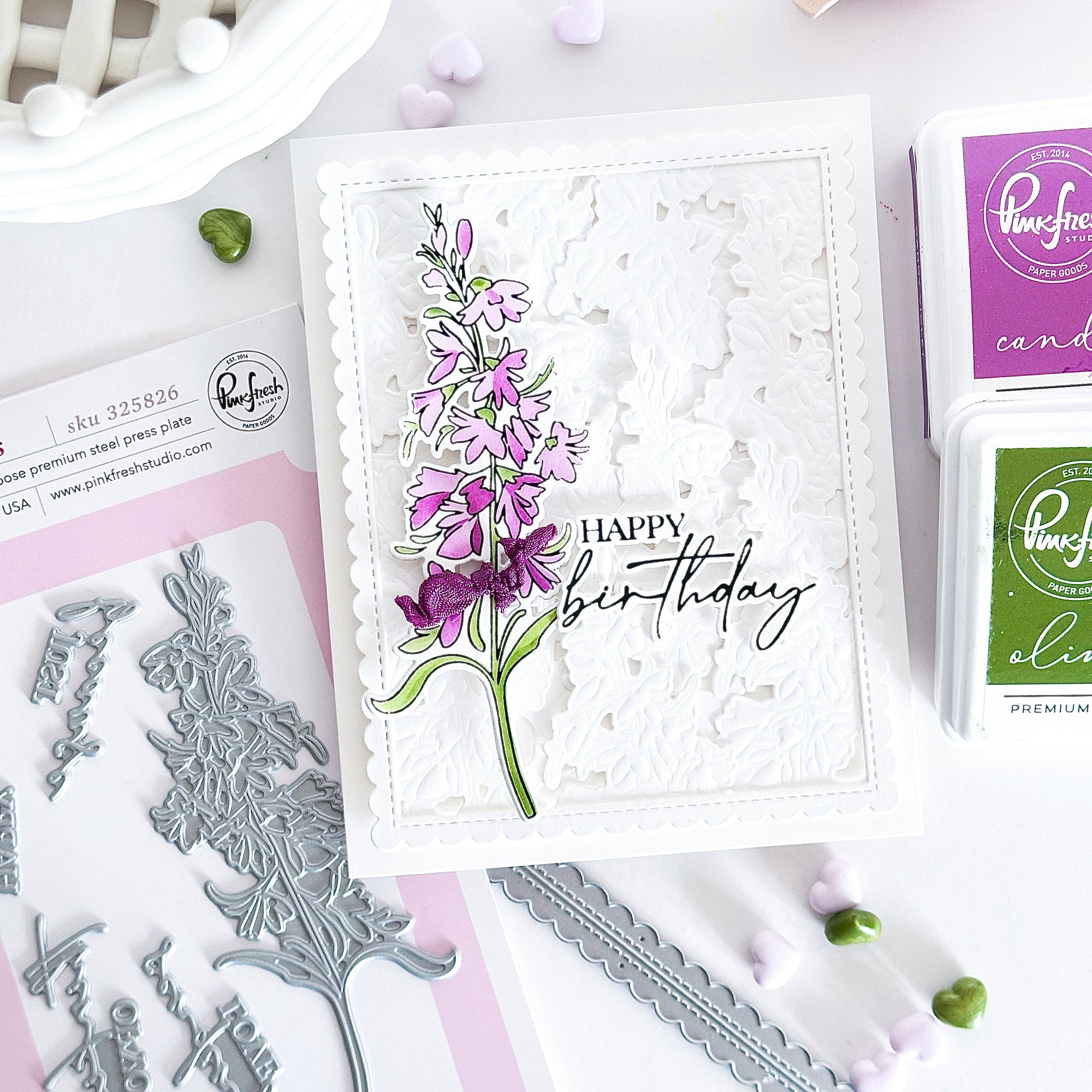 Pinkfresh Studio - Dies - Cardinal Kiss-ScrapbookPal