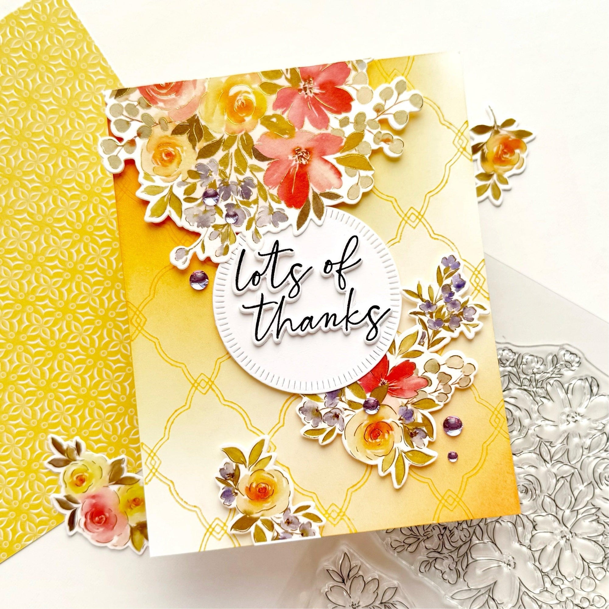 Pinkfresh Studio - Dies - Cozy Blooms-ScrapbookPal