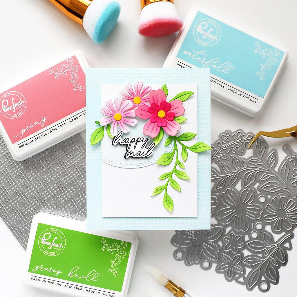 Pinkfresh Studio - Dies - Essentials: Nested Ovals Double Stitch-ScrapbookPal