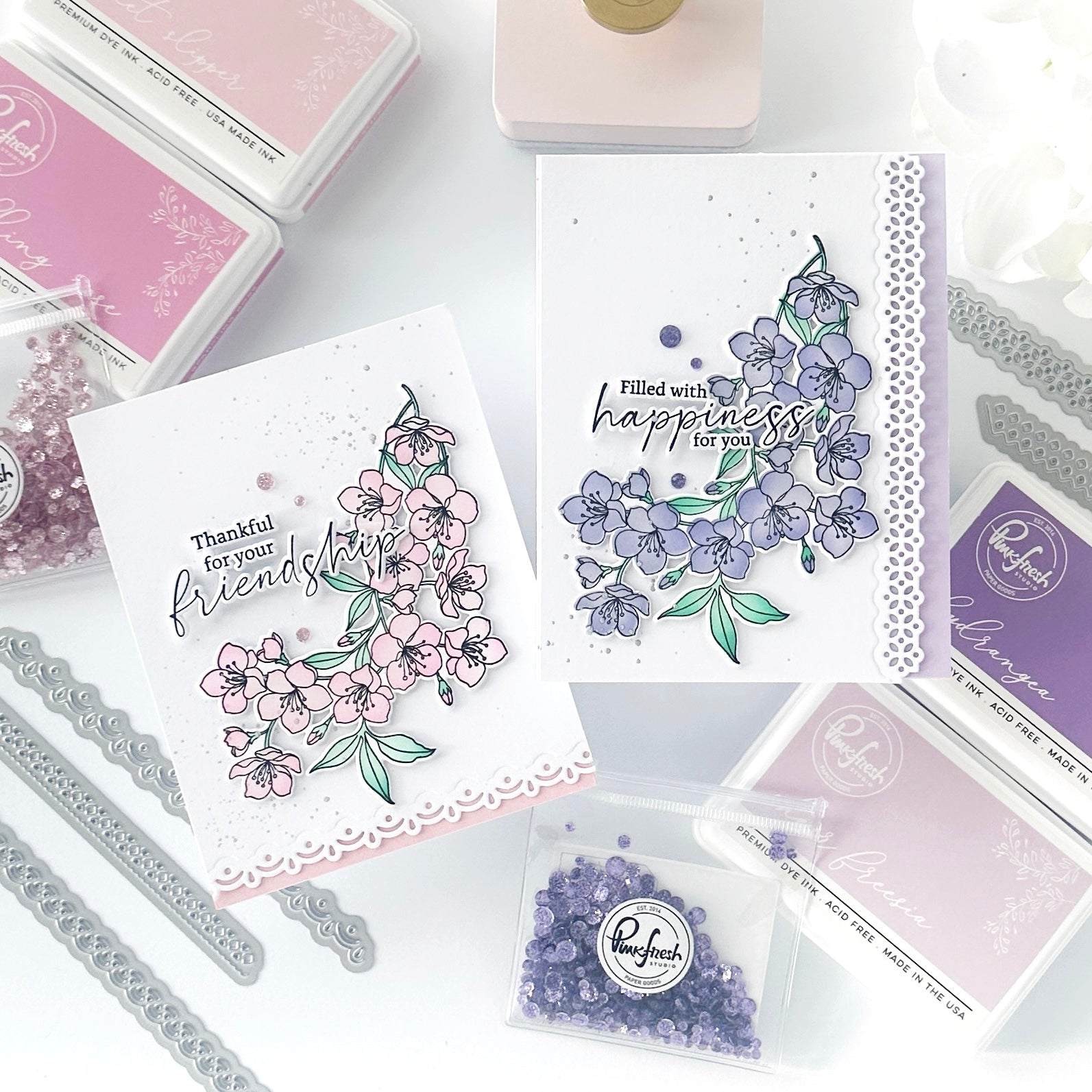 Pinkfresh Studio - Dies - Fancy Edgers-ScrapbookPal